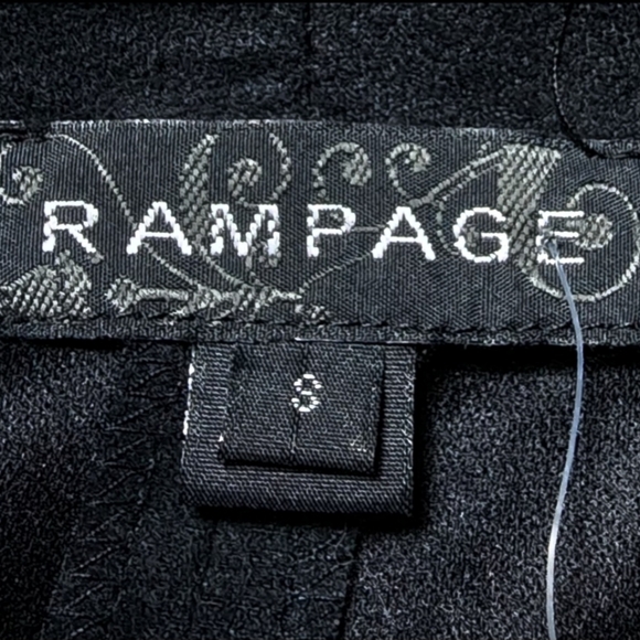 NWT Rampage Black Asymmetrical Zip Faux Micro Suede Long Sleeve Jacket - Picture 14 of 16